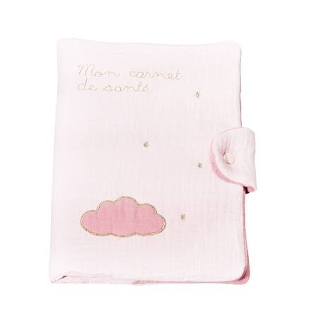 Protège carnet de santé en coton - lily Rose 1 - vertbaudet enfant 
