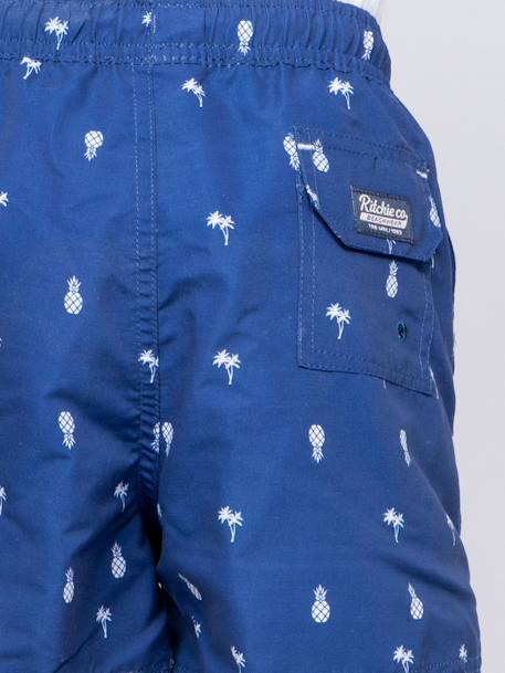 Short de bain giorgio garçon Bleu marine+Rouge 3 - vertbaudet enfant 