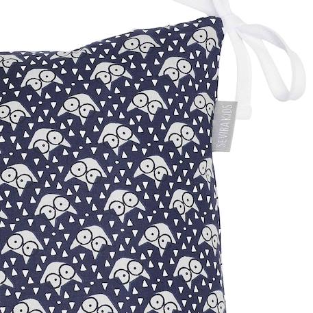 Taies de coussin pour tour de lit modulable eskimo eli Bleu+Bleu marine 6 - vertbaudet enfant 