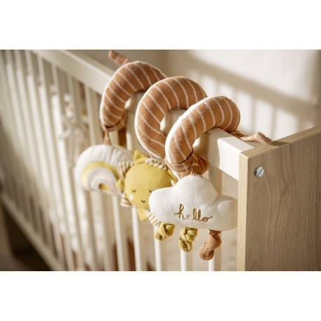 Spirale d'activités en velours - sunlight Orange 2 - vertbaudet enfant 