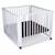 Parc bébé pliable moritz Blanc+Natural 6 - vertbaudet enfant 