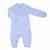 Combinaison bébé en tricot de coton bio loan Bleu+Écru 1 - vertbaudet enfant 