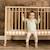 Lit pour enfant à barreaux pliable  avec matelas Blanc+Bois naturel 8 - vertbaudet enfant 