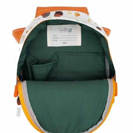 Sac à dos maternelle et crèche animaux Jaune+Orange+Rose 12 - vertbaudet enfant 