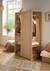 Meuble de rangement avec étagères et penderie en décor bois - up Gris+Marron 9 - vertbaudet enfant 