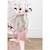 Couverture maille en coton - miss fleur de lune Rose 2 - vertbaudet enfant 