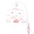Mobile musical en velours - lily Blanc/bleu+Blanc/gris+Blanc/rose 8 - vertbaudet enfant 