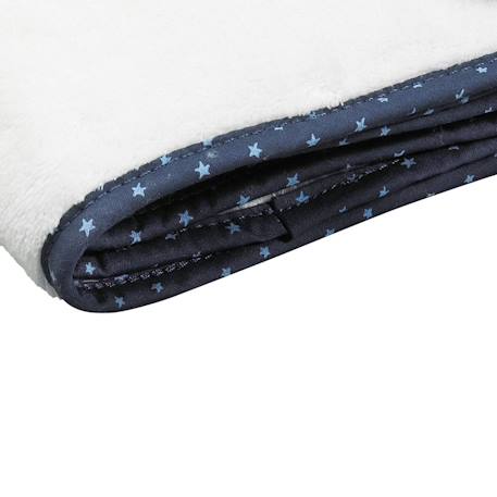 Couverture bébé en velours - merlin Blanc 3 - vertbaudet enfant 