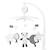 Mobile musical en velours - chao chao Blanc 1 - vertbaudet enfant 