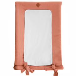 Puériculture-Matelas, accessoires de lange-Housse de matelas à langer en gaze de coton jeanne