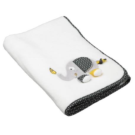 Couverture bébé en velours - babyfan Blanc 1 - vertbaudet enfant 