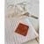 Protège carnet de santé en gaze de coton jeanne Beige+Blanc+Blanc à pois or+Bleu+Camel+Écru+Gris clair+Terracotta+Vert de gris+Vieux rose 3 - vertbaudet enfant 