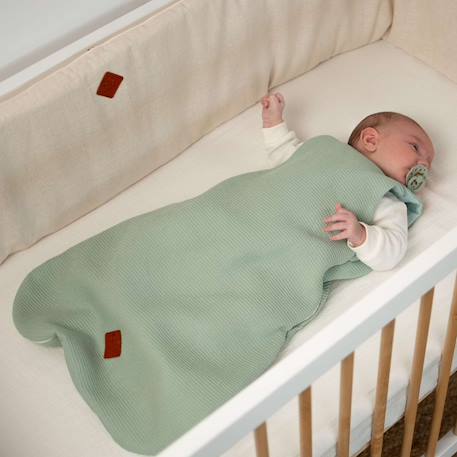 Gigoteuse d'été en nid d'abeille - tog 0,5 Beige+Bleu+Écru+Gris clair+Rose+Vert 11 - vertbaudet enfant 