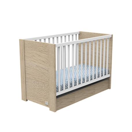 Tiroir de lit bébé en aggloméré - antonin Marron 2 - vertbaudet enfant 