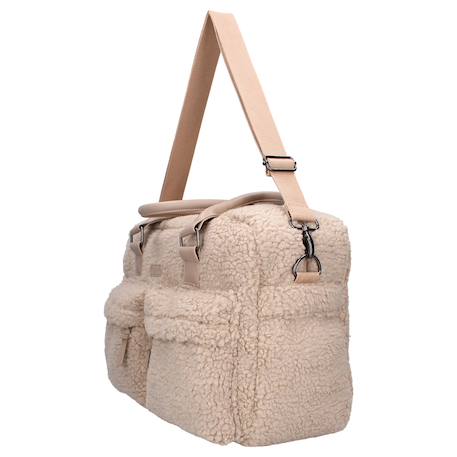 Sac à langer en sherpa Beige 2 - vertbaudet enfant 