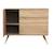 Commode 1 porte et 3 tiroirs - seventies Marron/ecru+Marron/orange+Marron/vert 6 - vertbaudet enfant 