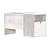 Lit combiné évolutif en bois - scandi Blanc/gris 2 - vertbaudet enfant 