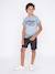 T-shirt col rond pur coton nalrive garçon Bleu 4 - vertbaudet enfant 