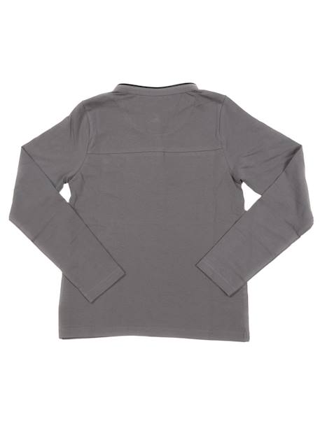 Polo paestum garçon Gris 3 - vertbaudet enfant 