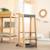 Tour d'apprentissage évolutive en bambou fsc® Anthracite+Anthracite - naturel+Blanc+Blanc - naturel+Naturel 11 - vertbaudet enfant 