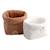Panières de rangement lot de 2 en coton - sunlight Orange 1 - vertbaudet enfant 