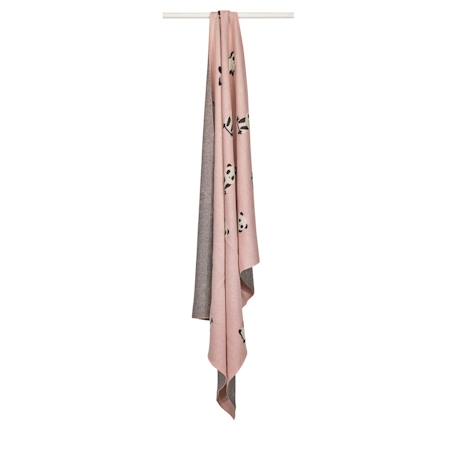 Couverture maille en coton - chao chao Bleu+Rose 6 - vertbaudet enfant 