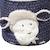 Lot de 3 corbeilles gigogne en tissu en coton - merlin Bleu 4 - vertbaudet enfant 
