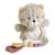 Hochet ours en velours - timouki Beige 1 - vertbaudet enfant 