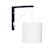 Luminaire mural en coton - hello Blanc 1 - vertbaudet enfant 