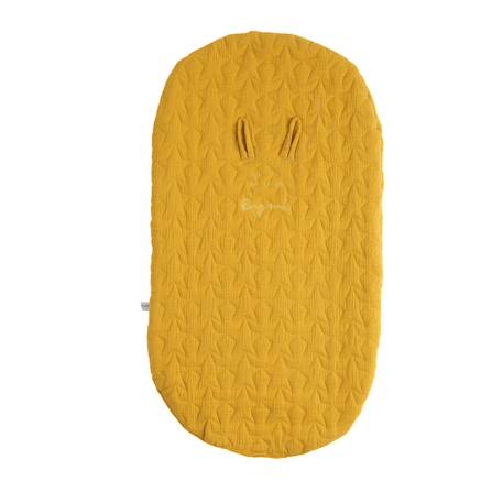 Couvre lit ovale pour berceau en coton - galopin Blanc+Bleu ciel+Bleu nuit+Jaune+Rose 12 - vertbaudet enfant 
