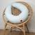 Coussin de maternité et d'allaitement + housse en gaze de coton Beige+Bleu+Rose 8 - vertbaudet enfant 