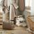 Sac à langer en coton gaufré Beige+Gris 4 - vertbaudet enfant 