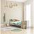 Lit bébé évolutif en lit adulte - nova Blanc+Gris 5 - vertbaudet enfant 