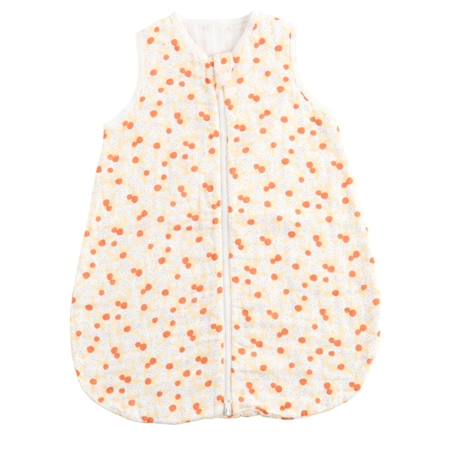 Gigoteuse bébé en coton bio - esmee Blanc+Orange+Rose 1 - vertbaudet enfant 
