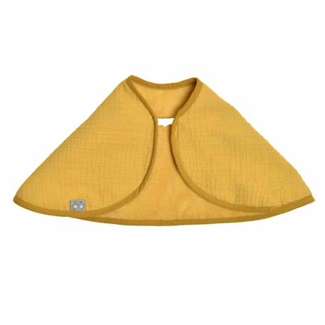 Bavoir d'épaule en gaze de coton et bambou Denim+Gris+Moutarde 11 - vertbaudet enfant 