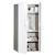 Armoire 2 portes bébé en bois - leaf Gris 2 - vertbaudet enfant 