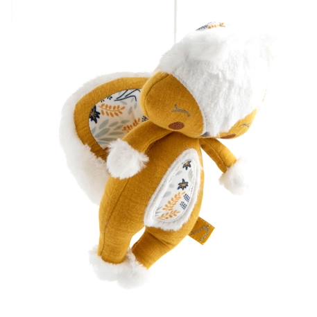 Mobile musical en velours - promenons nous Blanc 3 - vertbaudet enfant 
