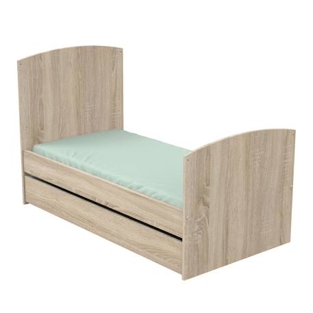 Tiroir pour lit bébé évolutif - access Blanc+Marron/blanc 7 - vertbaudet enfant 