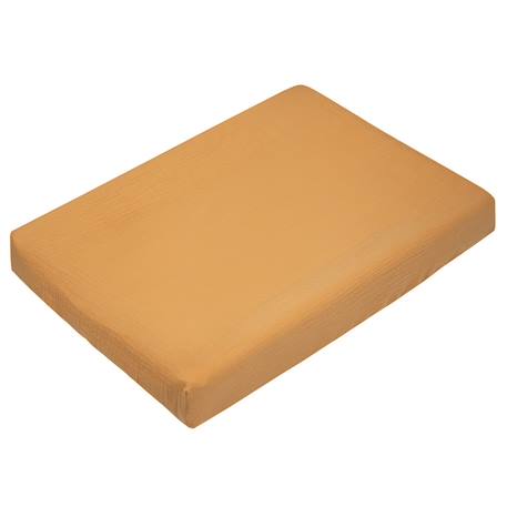 Housse de matelas à langer + éponge bambou jeanne Beige+Blanc+Bleu+Camel+Écru+Gris clair+Rose+Terracotta+Vert de gris 12 - vertbaudet enfant 