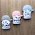 Moufle de dentition en silicone alimentaire hérisson Bleu+Gris+Rose 5 - vertbaudet enfant 