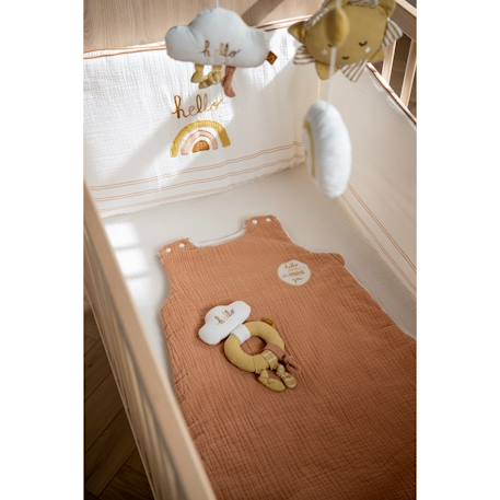 Hochet en velours moutarde - sunlight Moutarde 2 - vertbaudet enfant 