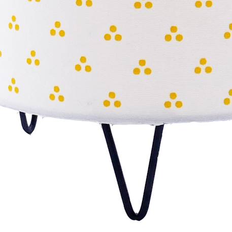 Luminaire en coton - pluche et pompon Blanc 3 - vertbaudet enfant 