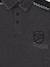 Polo poppy garçon Gris+Noir 2 - vertbaudet enfant 