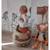 Grande peluche renard en coton Orange 5 - vertbaudet enfant 