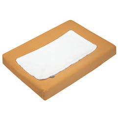 Puériculture-Housse de matelas à langer + éponge bambou jeanne