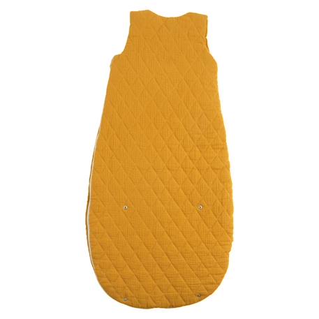 Gigoteuse ouatinée évolutive en coton - promenons nous Jaune+Vert tilleul/bleu nuit 4 - vertbaudet enfant 