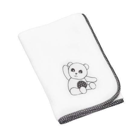 Couverture bébé en polyester - chao chao Blanc 1 - vertbaudet enfant 