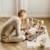Portique d'éveil en bois - arche de jeux Blanc+Natural 6 - vertbaudet enfant 