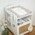 Housse de matelas à langer nid d'abeille Beige+Bleu+Écru+Gris clair+Rose 13 - vertbaudet enfant 