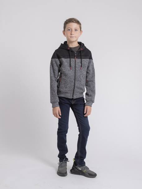 Sweat zippé capuche wildomax garçon Antra 4 - vertbaudet enfant 